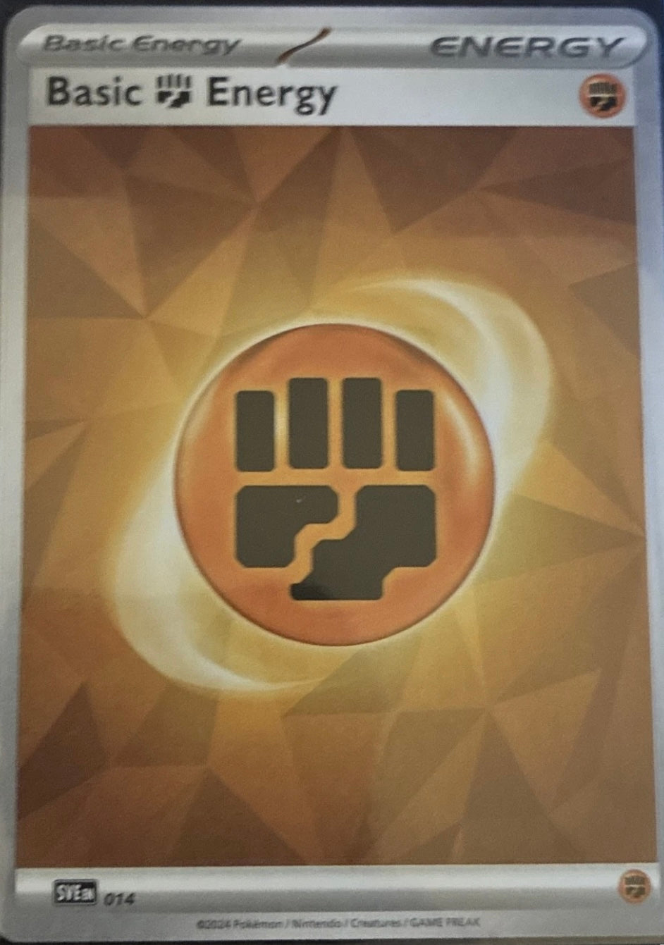 Basic Fighting Energy 014 Sve: Scarlet & Violet Energies