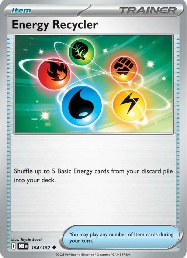 Energy Recycler 164/182 Sv10: Destined Rivals Regular