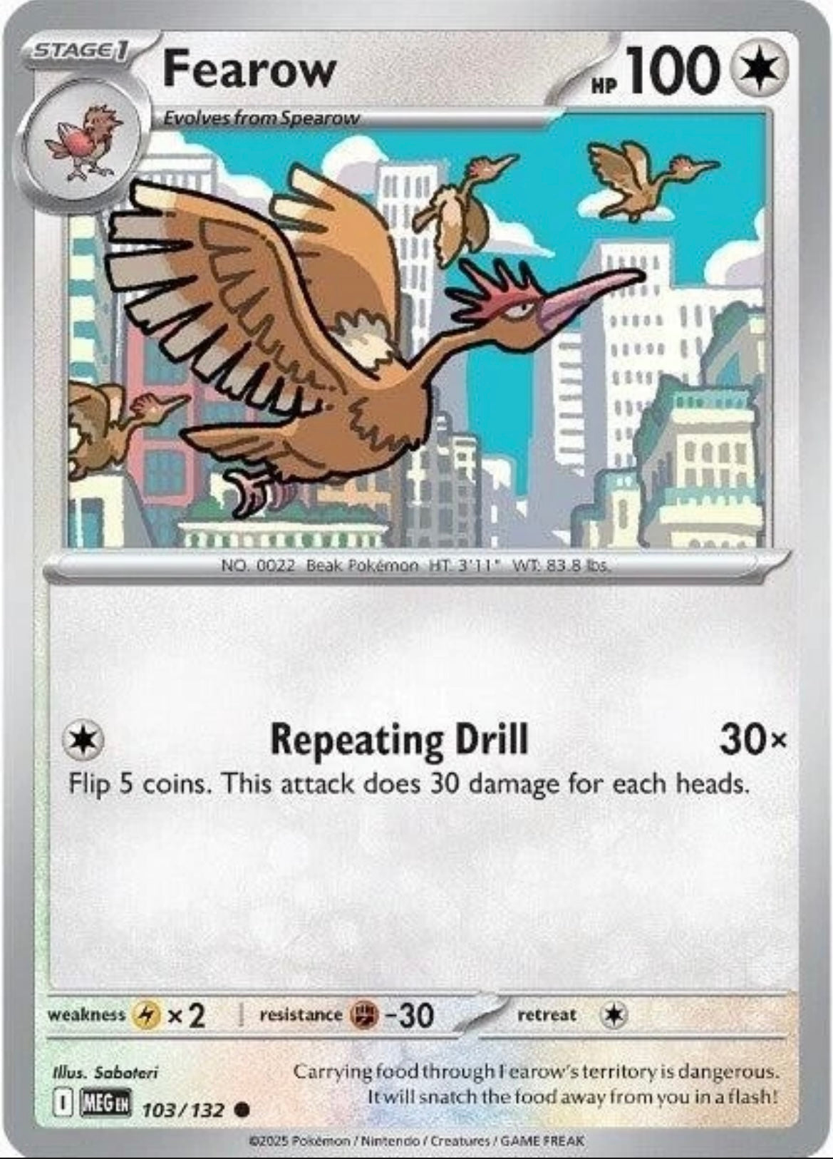 Fearow 103/132
