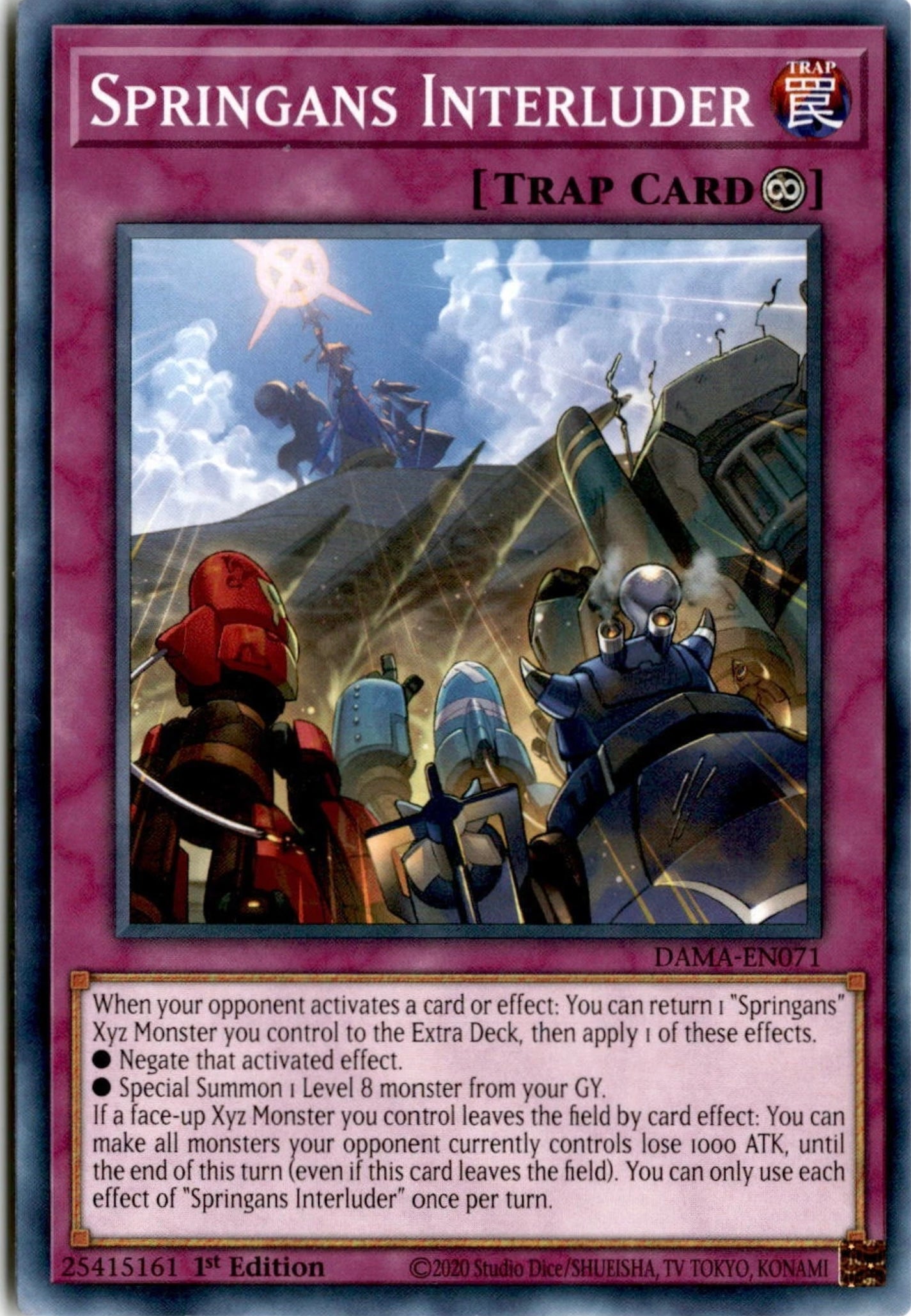 Springans Interluder Dawn of Majesty 1st Edition