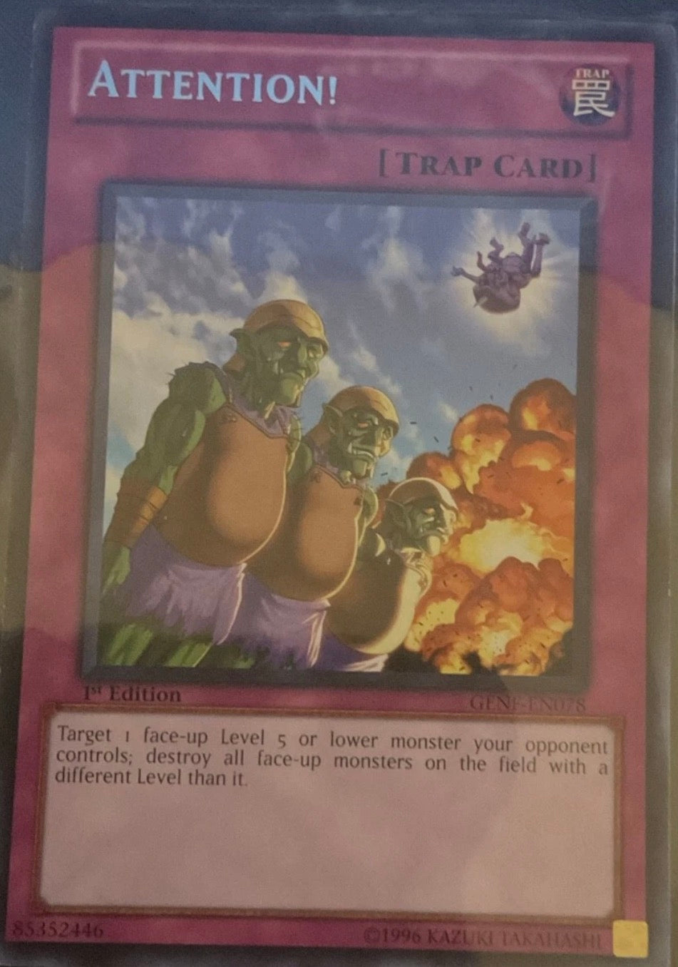 Attention! GENF-EN078 Generation Force 1st Edition